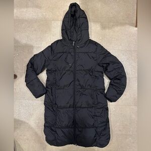 Esmara Black Hooded Super Warm Puffer Coat in Small / Medium